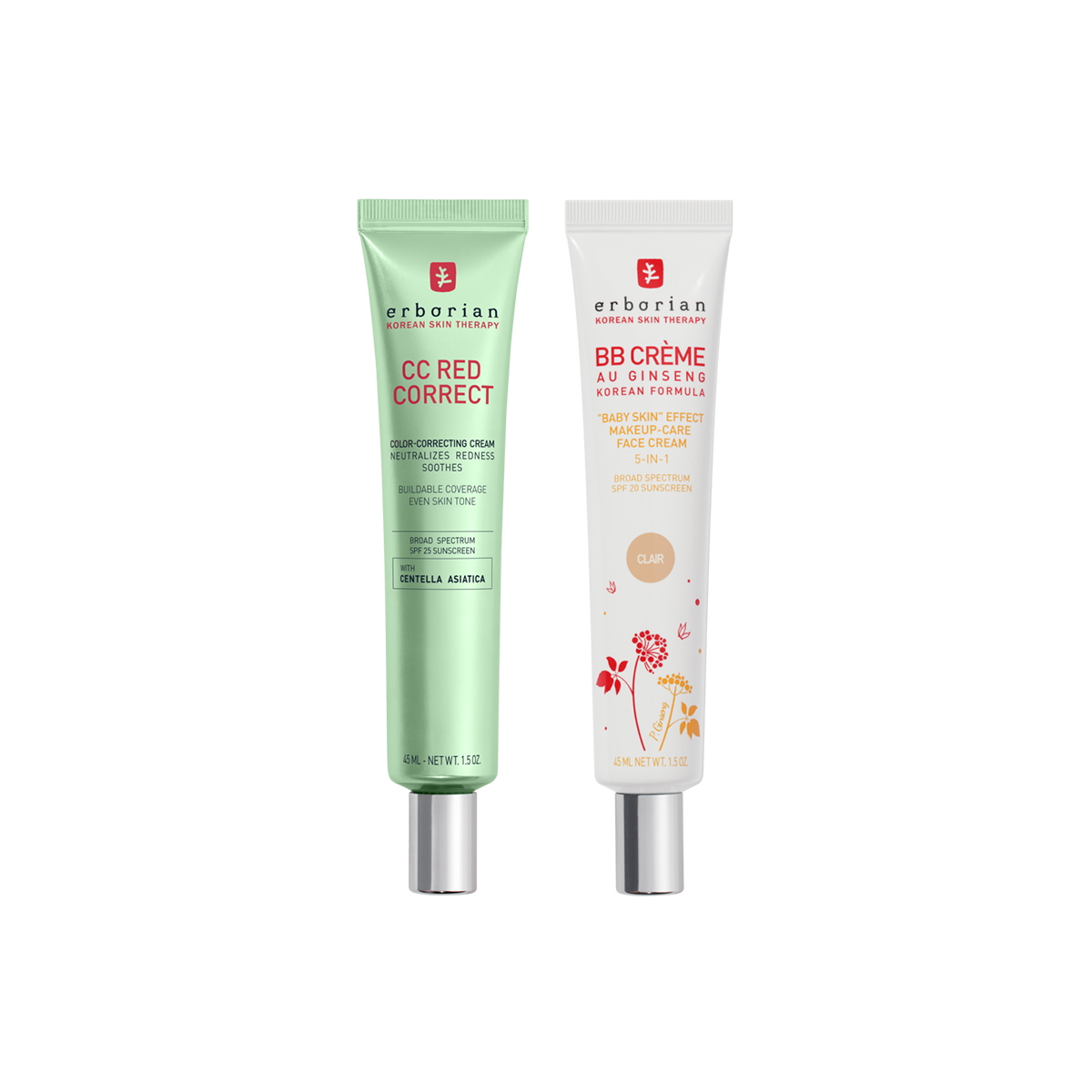 view 1/3 of CC Red Correct and BB Cream Clair Duo, , large